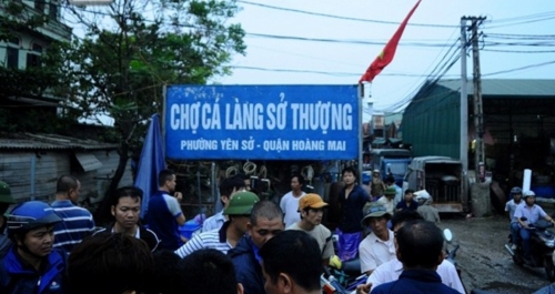 Kinh hãi cá 'bẩn' bán tại chợ đầu mối lớn nhất Hà Nội